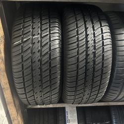 PAIR OF TIRE 235 60 15 COOPER COBRA 85% LIFE