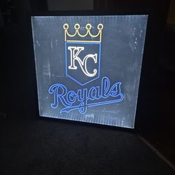 Vintage Kansas City Royals Neon Sign