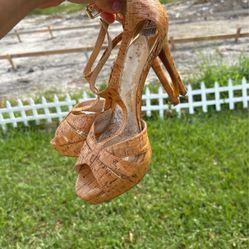 Tan Woman’s Heels Size 9