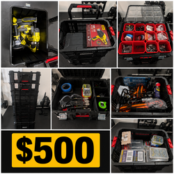 Power Tools, Toolboxes & Hardware Bundle