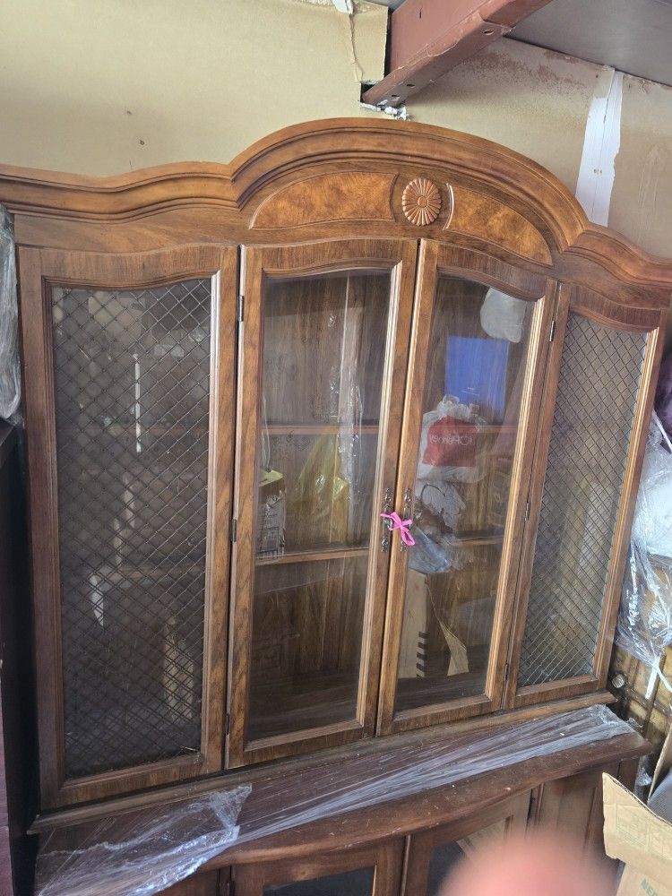 China Hutch 2 Piece 1976