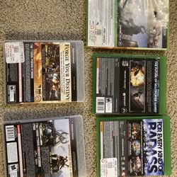 PS3 / XBOX One Games 