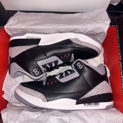 Jordan 3 Black Cement’s