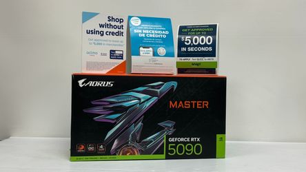 Gigabyte NVIDIA GeForce RTX 5090 Aorus Master Triple Fan 32GB GDDR7 PCIe 5.0 Graphics Card