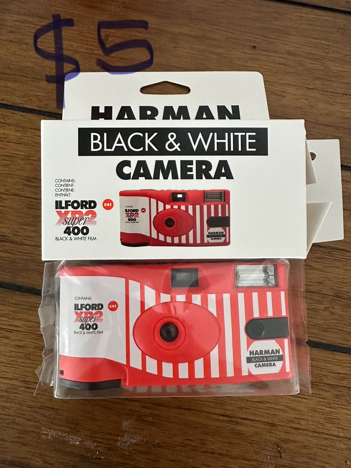 Harman Black And White Camera