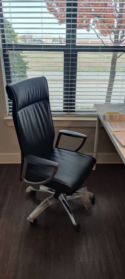 Real Leather Executive Office Chair