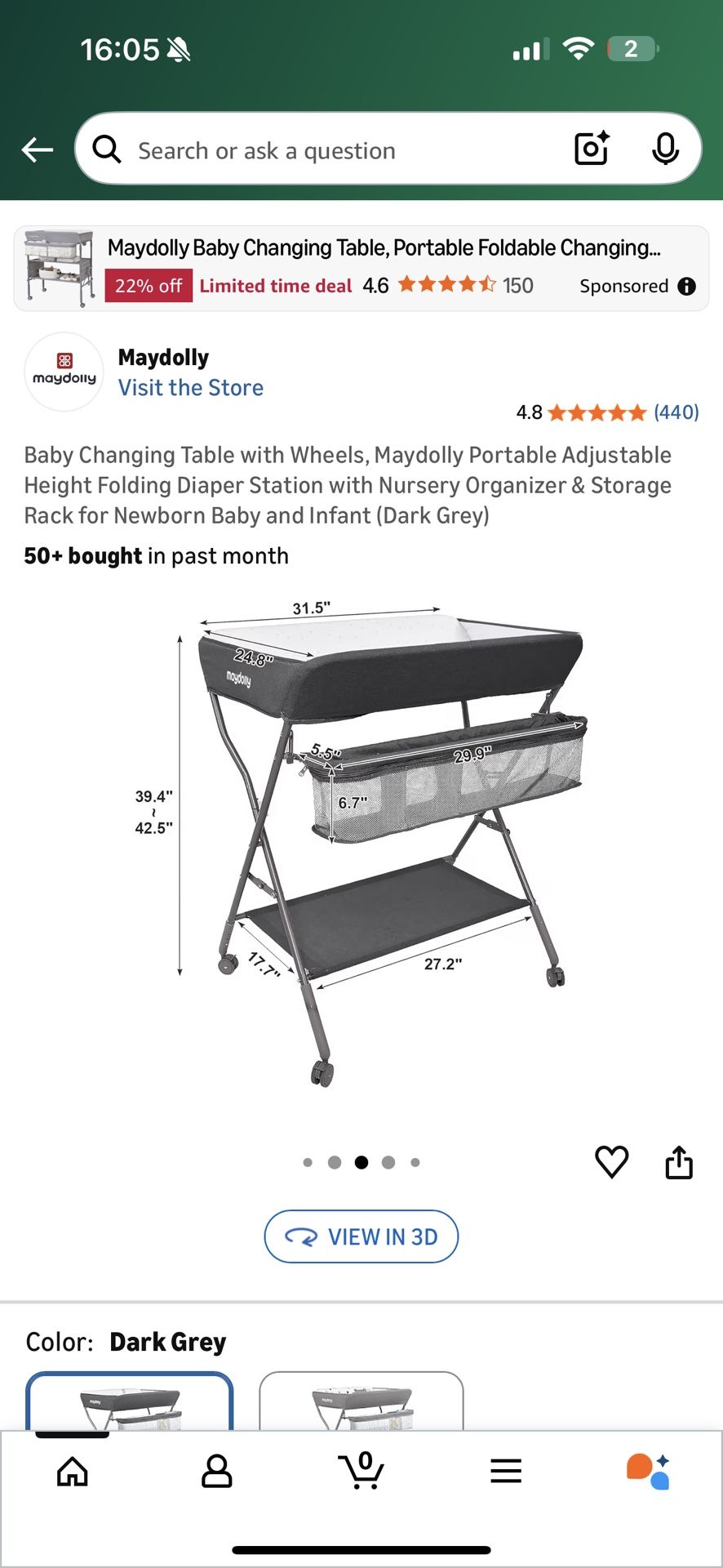 Changing Table