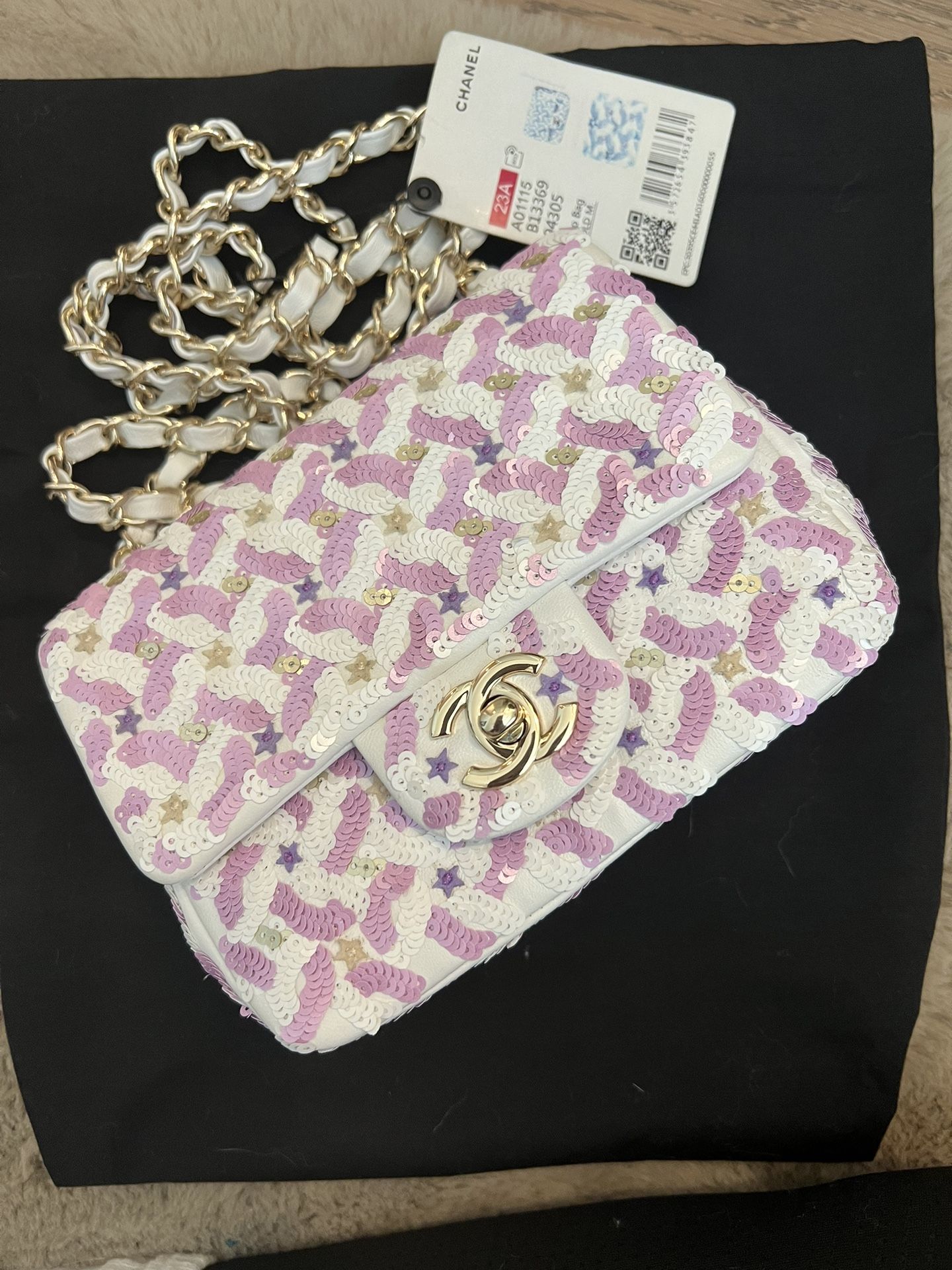 Sequence With Baby Star Lilac & White Co Co