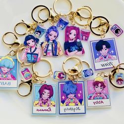 K-pop Demon Hunter Keychains 