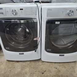 Maytag Commercial Washer And Dryer Set Electric Lavadora Y Secadora 30-day Warranty 