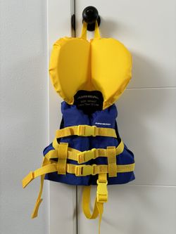 Airhead Infant's General Purpose Life Jacket, Coast Guard Approved, 15-30 lbs