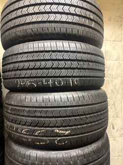 Tires 245-40r19 & 255-40r19 Goodyear