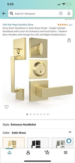 Entry Door Handle Set 