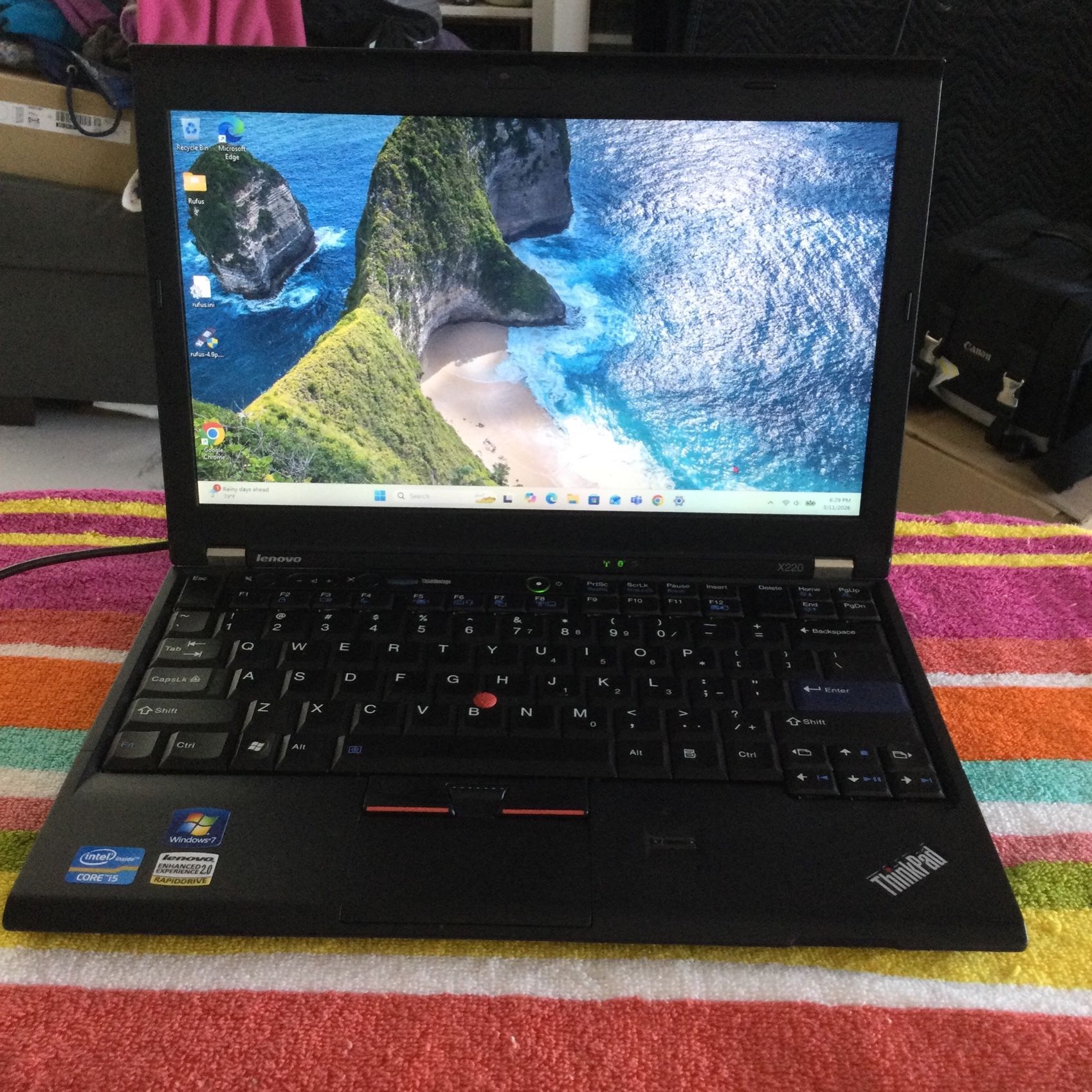 Lenovo Thinkpad X220 Subnote Laptop Small Format for Sale in Miami ...