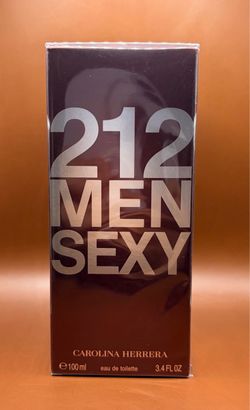 Carolina Herrera 212 Sexy Men 100ml / 3.4 fl oz EDT - Brand New, Sealed in Box
