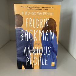Anxious People by Fredrick Blackman