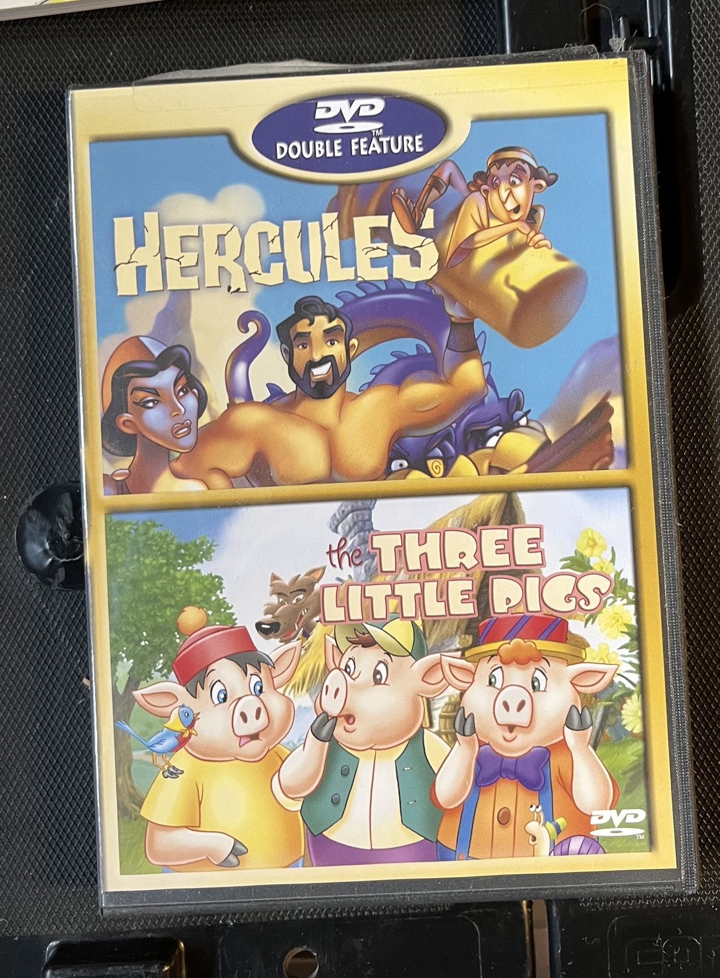 Hercules and Three Little pigs DVD Movie