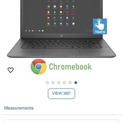Touchscreen Hp Chromebook Laptop 