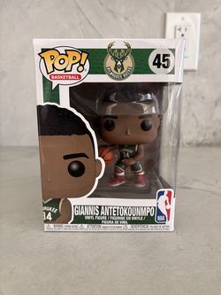 nba milwaukee bucks giannis antetokounmpo funko pop #45