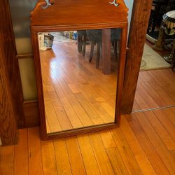 Antique Genuine Cushman 1930-40’s Mirror Maple Wood Restored 