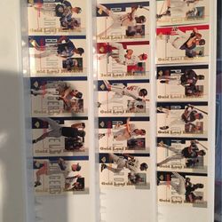 Gold leaf rookie cards