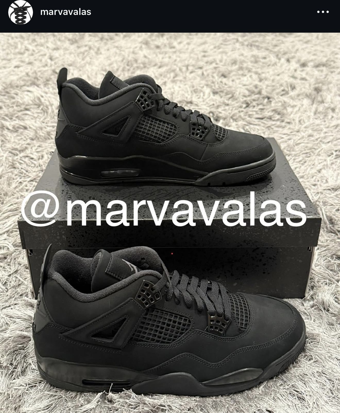 Jordan 4 Retro Black Cat. Various Sizes