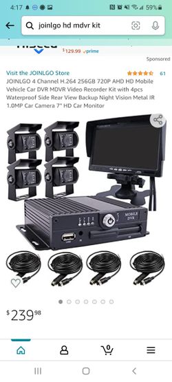 Mobile Video Recording Kit - 4 Cameras