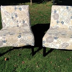 2 Upholstered Chairs