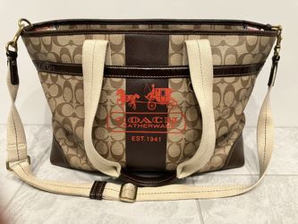 Coach Heritage Tote Bag $75