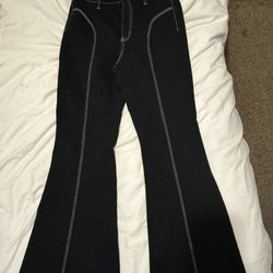 Black Bootcut Pants