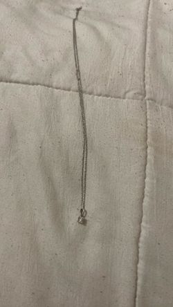 Lab grown diamond neclace