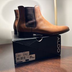 Aldo Brown Leather Boot  - Aradowen 28 Size 11 