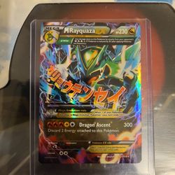 Mega Raquaza Ex Card 