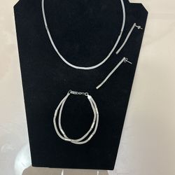 Sterling Silver Jewelry Set