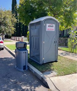 Portable Toilet with Hand Wash Station