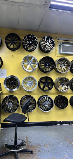 COMPACT CAR WHEELS AND TIRES$10 DOWN