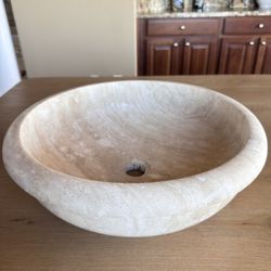Limestone Sink Bowl-never Used