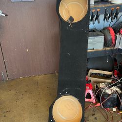 Silvarado extra cab extended cab dual 12 inch subwoofer box cut for JLTW3