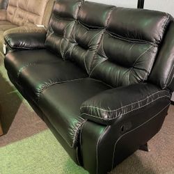 Brand New 💥 Closeout Products With Extra Discount/  Black Sofa 