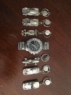 Ferrari watch and key chain collection