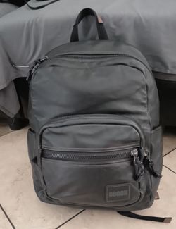 Coach Leather Backpack