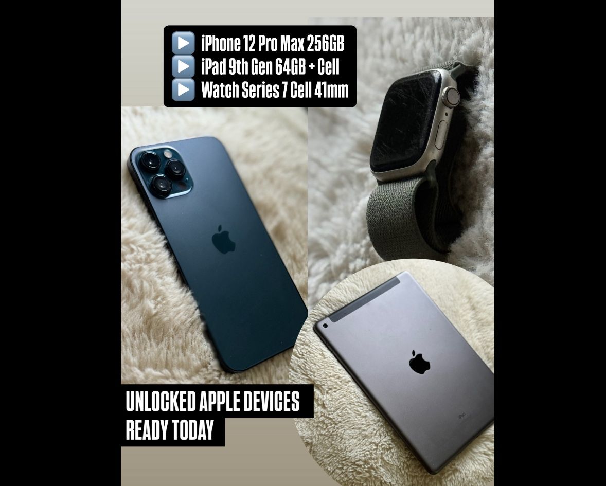 APPLE BUNDLE - UNLOCKED & FAST SALE