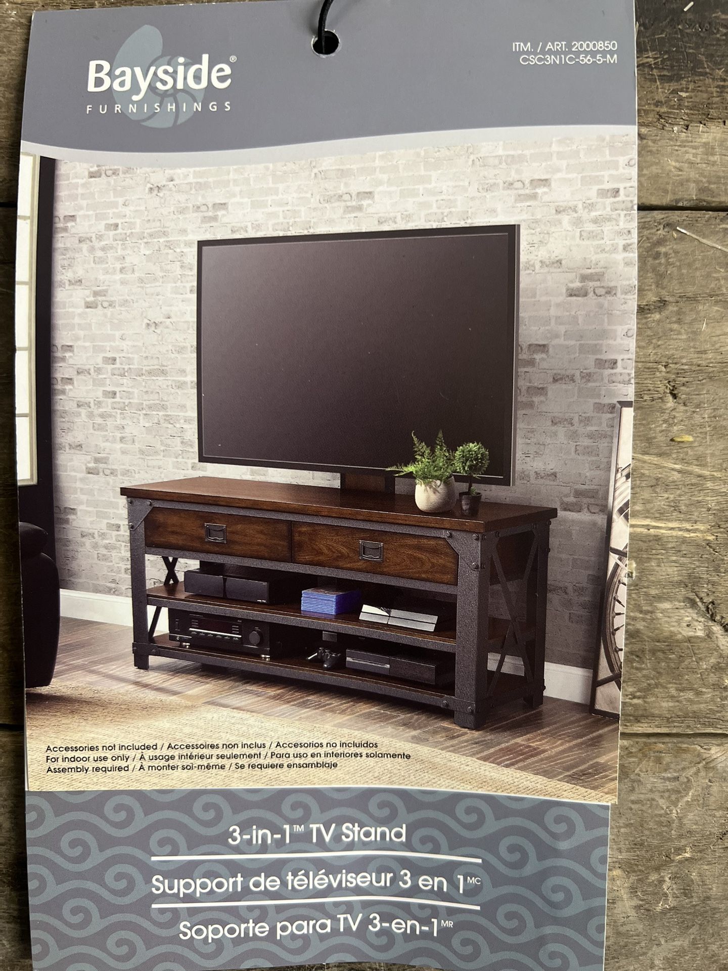 3-in-1 TV Console Like New