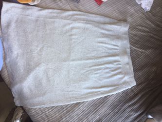 Gray target skirt