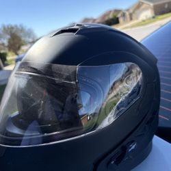 ILM Bluetooth Modular Motorcycle Helmet – DOT Approved – Flip-Up + Sun Visor