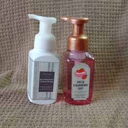 Bath and Body Work White Barn Gentle Foaming Hand Soap Bundle 
