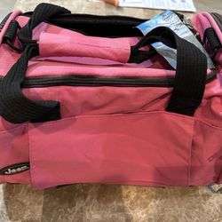 Cat (or small Dog) Travel Carrier New -Pink And Black 