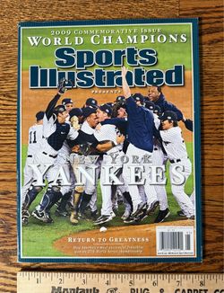 Sports Illustrated Nov 2009 Commemorative Issue Yankees World Series Champions Derek Jeter