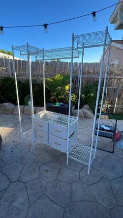 Clothes rack organizer