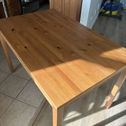 Solid Wood Kitchen Table